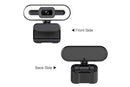 4K Webcam for PC with Light Computer Camera with Built-in Microphone Plug & Play USB Webcam