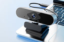 4K Full HD USB Webcam with Microphone for Desktop and Laptop