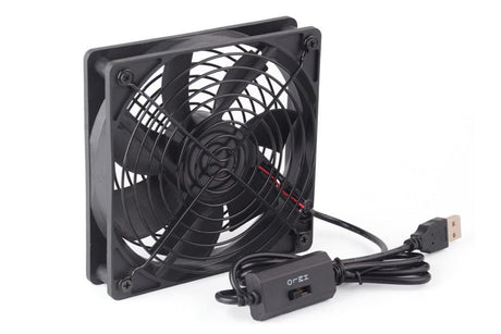 USB Cooling Fan with Speed Controller for Computer Case PC CPU Case DC 5V Office Use