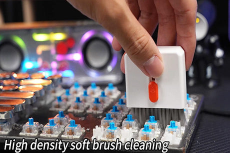 32-in-1 Multi-Functional Cleaning Kit for Electronics inlcuding Headphones Keyboard Cleaning Kit Earbud Cleaner Pen