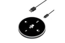 USB Conference Microphone Speech Mic 360° Voice Pickup - Black