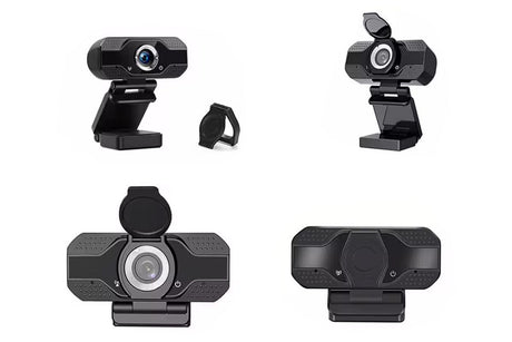 1080P Full HD USB Webcam with Microphone for PC Desktop and Laptop
