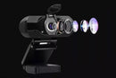 1080P Full HD USB Webcam with Microphone for PC Desktop and Laptop