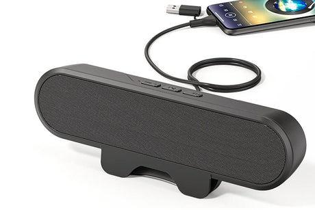 USB Clip On Speaker 10W High Power Portable Soundbar