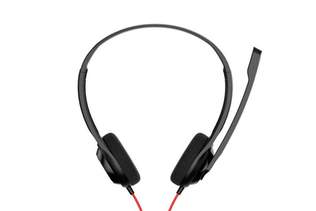 Dual-Edge USB-C Wired Headset with Clear Mic Lightweight Office Headset for PC/Mac