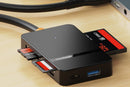Memory Card Reader USB 3.0 to Compact Flash Memory Card Reader SD TF MS CF Card Reader Adapter