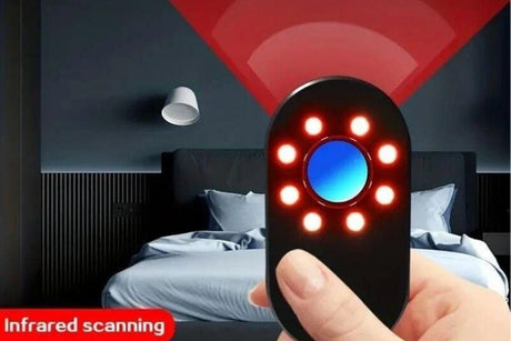 Anti-Spy Camera Detector Portable Pinhole Lens Detect Gadget Anti-Peeping Security Protection Bug Detector