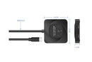 2 Computers USB-C Bidirectional Switcher Support HDR 10Gbps Data Transmission
