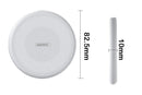 Mini USB Charging Cable Digital Gadgets Storage Box -White