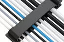Set of 4Pcs Multi Slots Self Adhesive Cable Holder Cable Clips