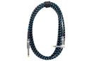 3m Electric Guitar Cord Cable 6.35mm Jacks For Amp Pedals Instrument
