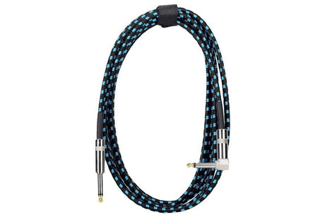 3m Electric Guitar Cord Cable 6.35mm Jacks For Amp Pedals Instrument
