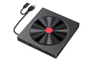 5 in 2 Computer External CD DVD Drive USB 3.0 Portable Optical Drive Burner for Windows Mac Linux