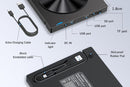 5 in 2 Computer External CD DVD Drive USB 3.0 Portable Optical Drive Burner for Windows Mac Linux