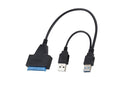 USB 3.0 to SATA Adapter Hard Drive Converter Cable SATA to USB 3.0 Adapter Cable External Hard Drive Converter Support UASP