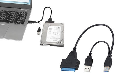 USB 3.0 to SATA Adapter Hard Drive Converter Cable SATA to USB 3.0 Adapter Cable External Hard Drive Converter Support UASP