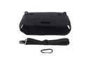 Silicone Protective Case with Shoulder Strap Compatible with Bose SoundLink Max Speaker - Black