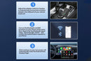 Wireless Adapter Auto Connect USB Dongle Compatible with Wired Carplay Android 2 in 1 Carplay Android Auto Plug and Play