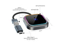Wireless CarPlay Adapter for Car USB to Type-C Plug and Play Compatible with iPhone