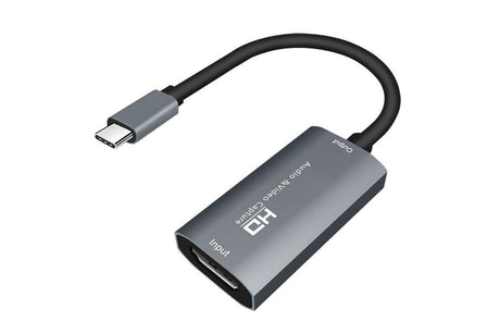 Video Capture Card USB3.0 HDMI to USB C Audio Capture Card for Gaming Live Streaming Video Recorder