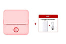 Thermal Mini Printer Mini Pocket Wireless Thermal Printer Bluetooth Photo Inkless Sticker Printer Compatible with iOS&Android - Pink