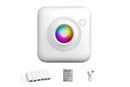 Mini Portable Label Printer Wireless Bluetooth Thermal Printer for Labels Boarding Pass Notes Photos - Green