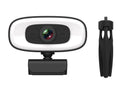 4K Webcam with Ring Light Built in Microphone and Tripod for Video Conferencing