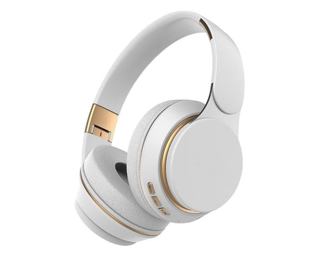 Wireless Headphones - Foldable Stereo - Bluetooth Over Ear Headset with Mic for Sports/Computer