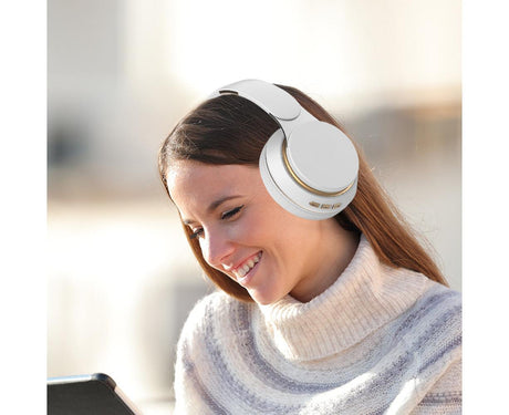 Wireless Headphones - Foldable Stereo - Bluetooth Over Ear Headset with Mic for Sports/Computer