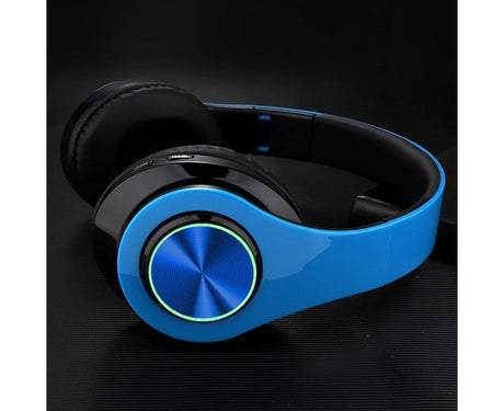 Bluetooth Headphones - Foldable & Lightweight - Wireless Stereo Headset with Mic for Travel/PC