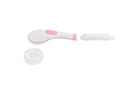 Rechargeable Body Brush Kit with Long Handle -Pink