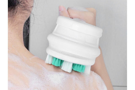 Electric Back Scrubber Body Brush Exfoliating Bath Brush for Shower - Gray
