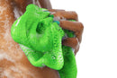 2PCS African Net Sponge Body Scrubber for Exfoliating and Bathing - Green & Pink