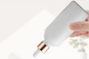 10 Pack Glass Dropper Bottles Rose Gold Caps for Essential Oils - 30ml