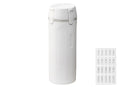 4 in 1 Travel Dispenser with 30ml Travel Bottles Travel Bottles for Shampoo Lotion - White