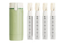 4 in 1 Travel Dispenser with 30ml Travel Bottles Travel Bottles for Shampoo Lotion - Green