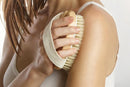 2 Pieces Long Handle Back Shower Brush with Detachable Hand Strap