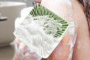 Dual Sided 2 In 1 Silicone Body Shower Scrubber Body Brush Buffer Scrubber - Green