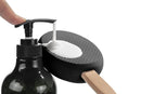 Back and Foot Lotion Applicator with 4 Replacement Pads Sunscreen Applicator Tool - Black