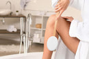 Back and Foot Lotion Applicator with 4 Replacement Pads Sunscreen Applicator Tool - White