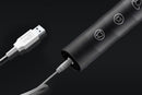 Electric Toothbrush for Adults Powerful Sonic Toothbrush 6 Modes with 4 Replacement Brush Heads - Black