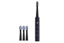 Electric Toothbrush for Adults Powerful Sonic Toothbrush 6 Modes with 4 Replacement Brush Heads - Black
