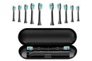 22000 VPM Electric Toothbrush for Adults with 10 Brush Heads and 6 Modes Toothbrush Sets - Black