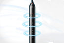 22000 VPM Electric Toothbrush for Adults with 10 Brush Heads and 6 Modes Toothbrush Sets - Black