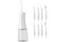 Cordless Rechargeable Portable Water Flosser for Teeth Gums Braces Care and Travel with 8 Flossing Tips
