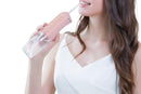 Cordless Portable Electric Water Flosser Teeth Cleaner Floss Irrigator With 4 Jet Tips - Pink