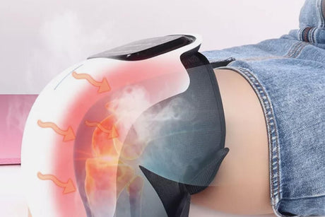 Red Light and Massage Therapy Smart Portable Knee Massager