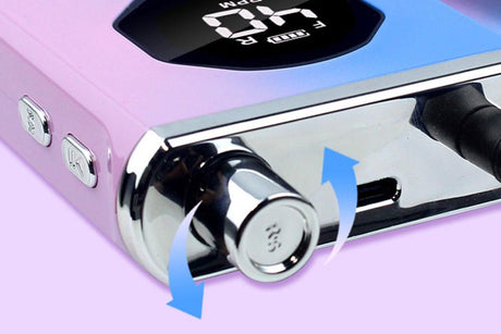 Nail Drill Professional Electric Nail File for Acrylic Gel Nails Polishing Removing