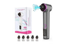 Blackhead Remover Pore Vacuum with Hot Compress 5 Probes for Women Men - Gray