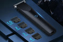 Cordless Hair Clippers for Men Trimmers Set with 4 Guide Combs Rechargeable - Black